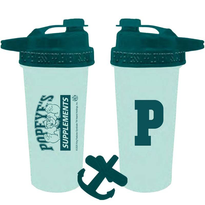 Popeye's Shaker Athletic 'P' 32oz