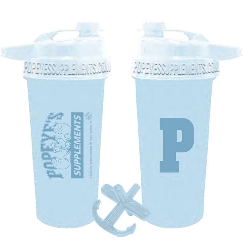 Popeye's Shaker Athletic 'P' 32oz