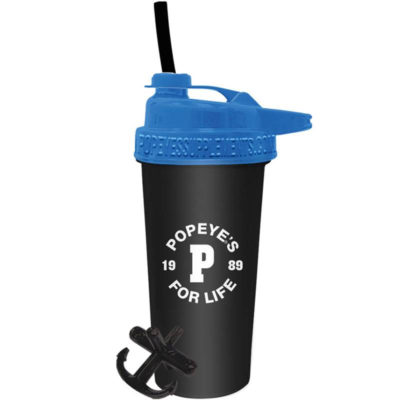 Popeye's 1989 POPEYE'S FOR LIFE Flip-N-Sip Shaker
