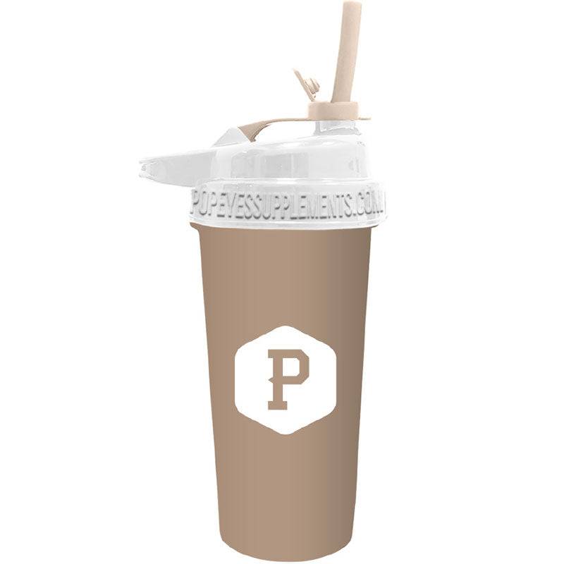 Popeye's Shield Flip-N-Sip Shaker