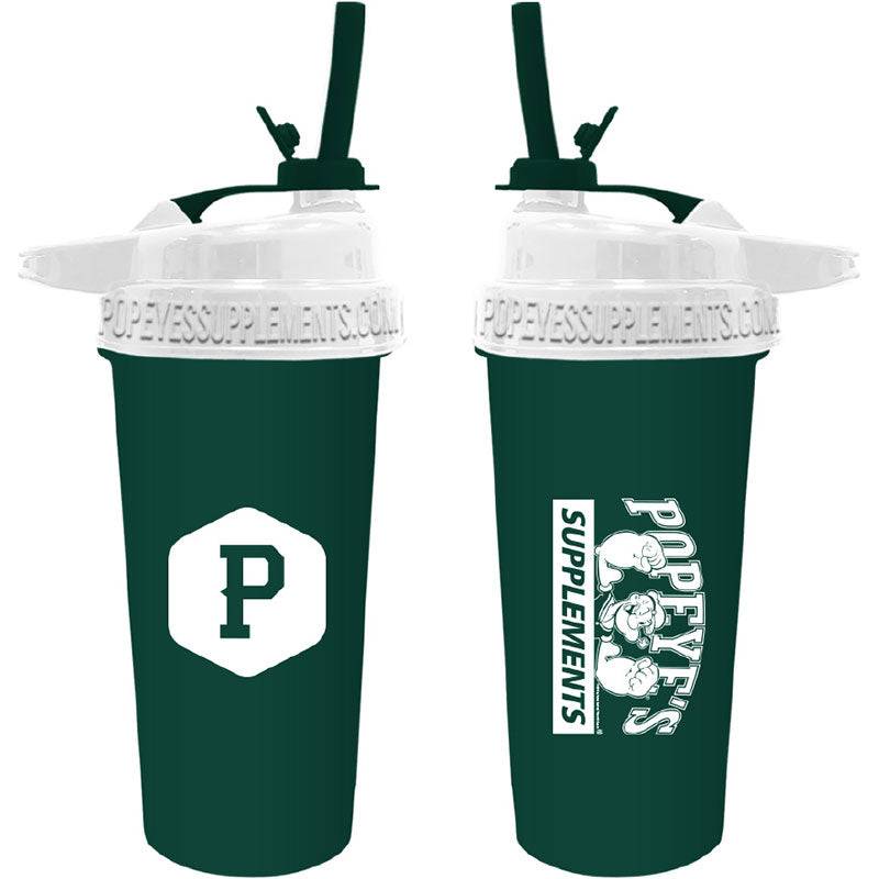 Popeye's Shield Flip-N-Sip Shaker