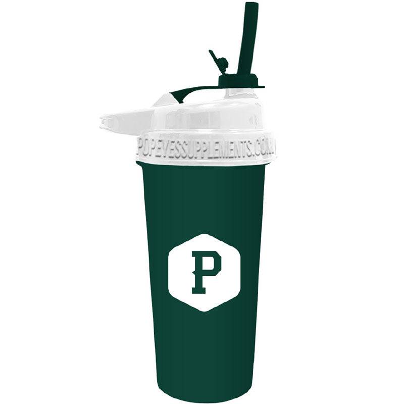 Popeye's Shield Flip-N-Sip Shaker