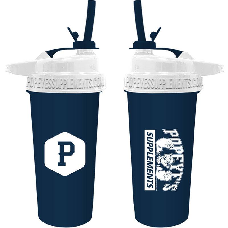 Popeye's Shield Flip-N-Sip Shaker