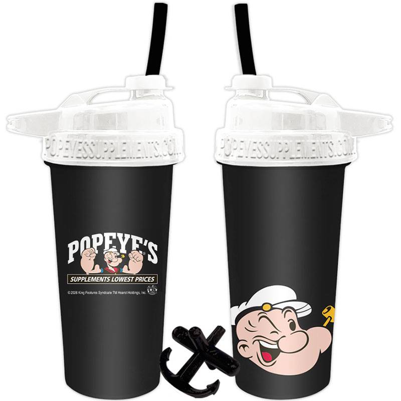 Popeye's Character Design Flip-N-Sip Shaker
