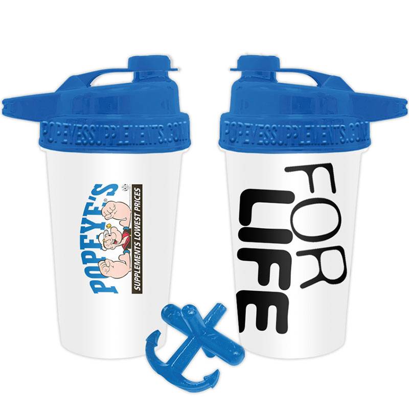 Popeye's Supplements Everyday Mini Shaker Cup