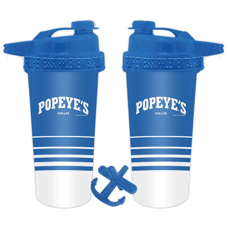 Popeye's 'P' Gradient Flip-N-Sip Shaker