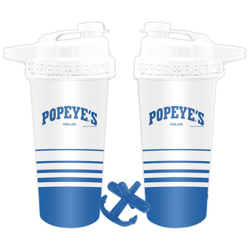 Popeye's 'P' Gradient Flip-N-Sip Shaker