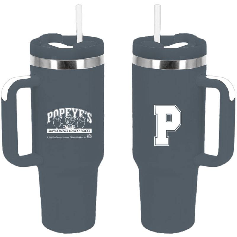 Popeye's 'P' Gradient Flip-N-Sip Shaker