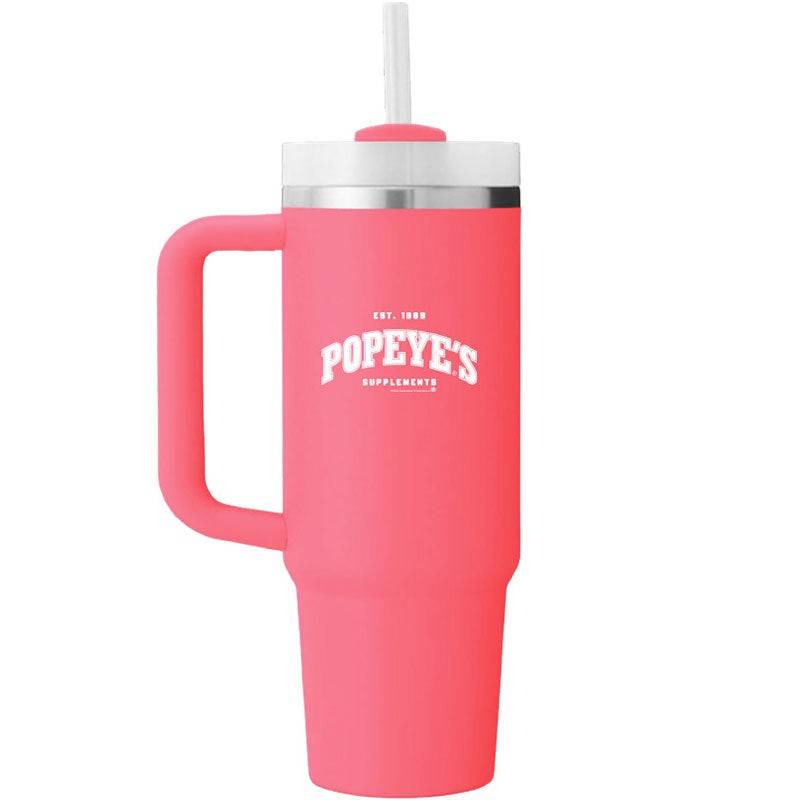 Popeye's Stainless Steel 40oz Tumbler Est. 1989