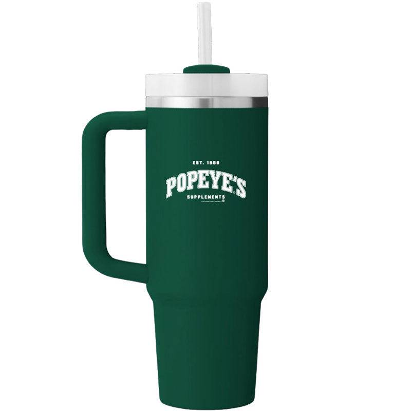 Popeye's Stainless Steel 40oz Tumbler Est. 1989
