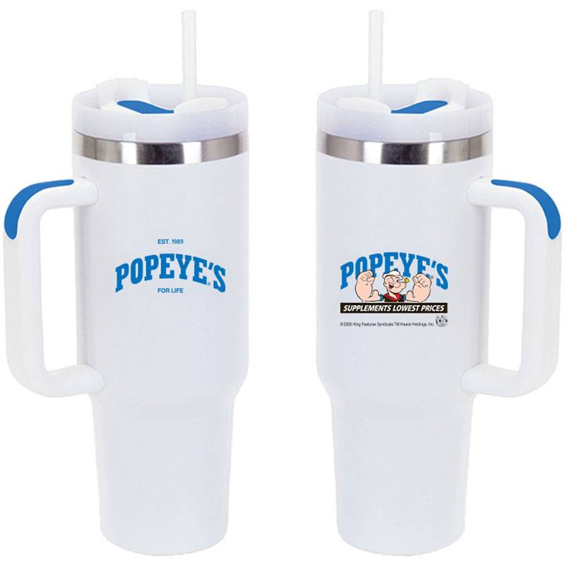 Popeye's Allure Tumbler "Popeye's For Life"