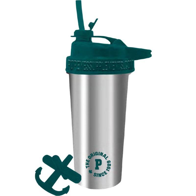 Popeye's Shaker Stainless Steel Silver 32oz