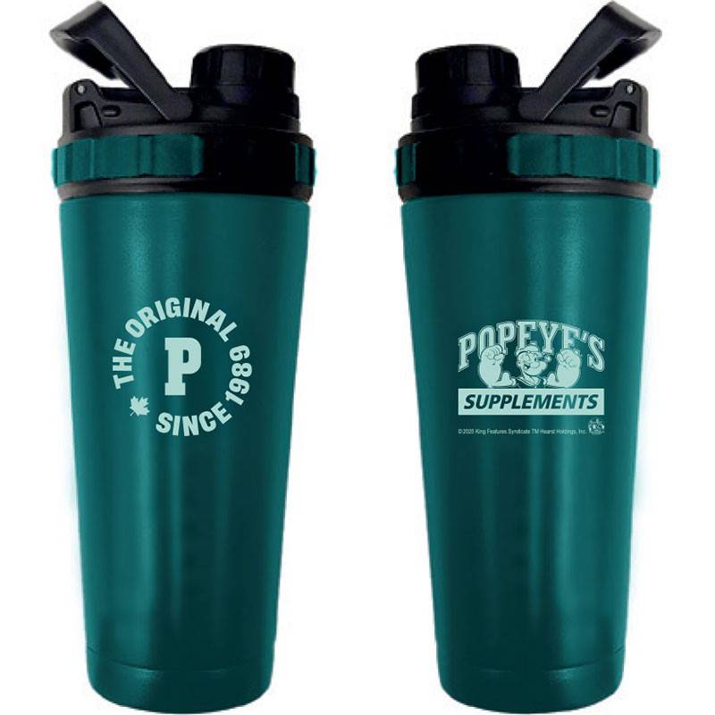 Popeye's Stainless Steel Double-Wall Water Bottle "Original" 25oz