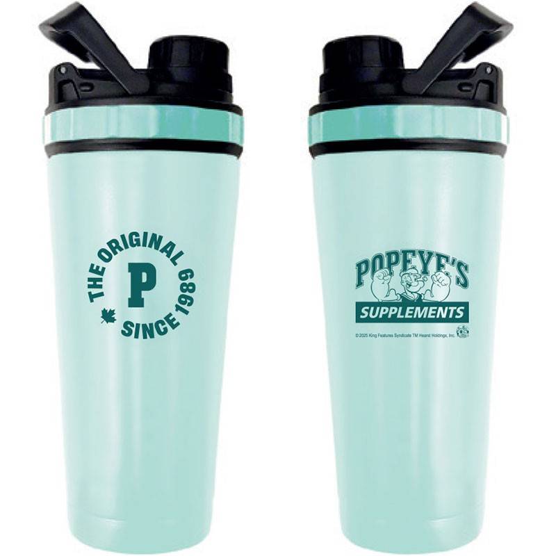 Popeye's Stainless Steel Double-Wall Water Bottle "Original" 25oz
