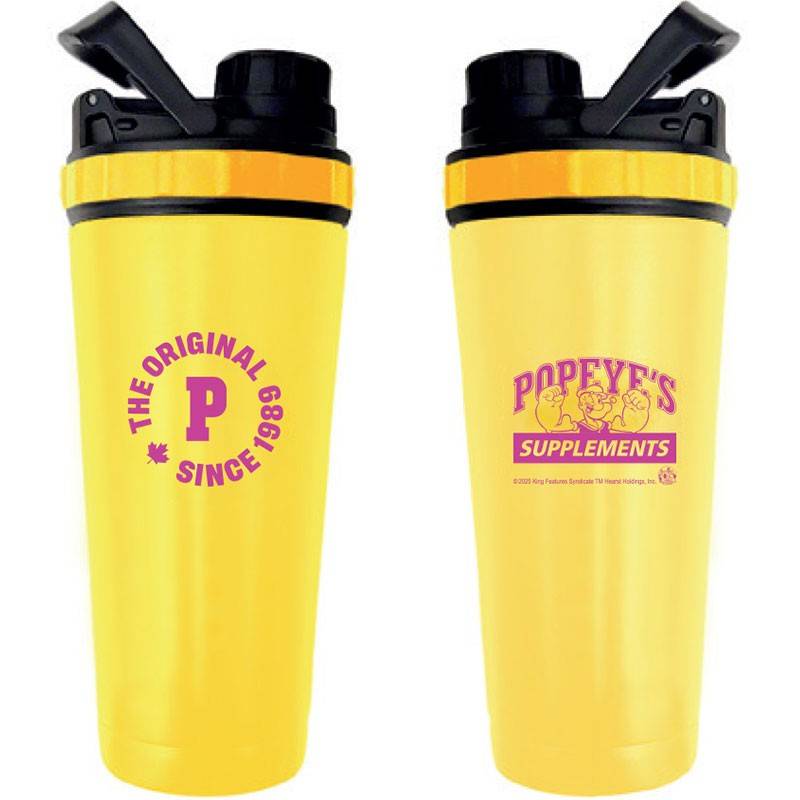 Popeye's Stainless Steel Double-Wall Water Bottle "Original" 25oz