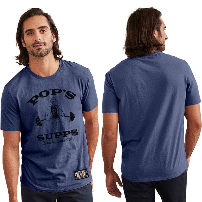 Popeye's Shirt Pop's Supps Blue