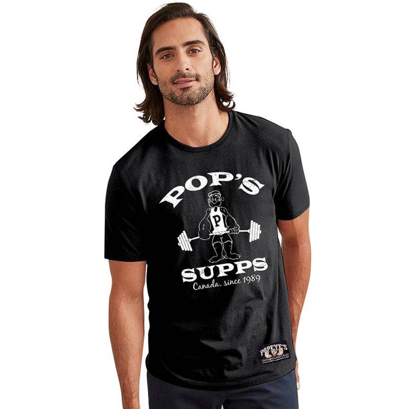 Popeye's Shirt Pop's Supps White/Black