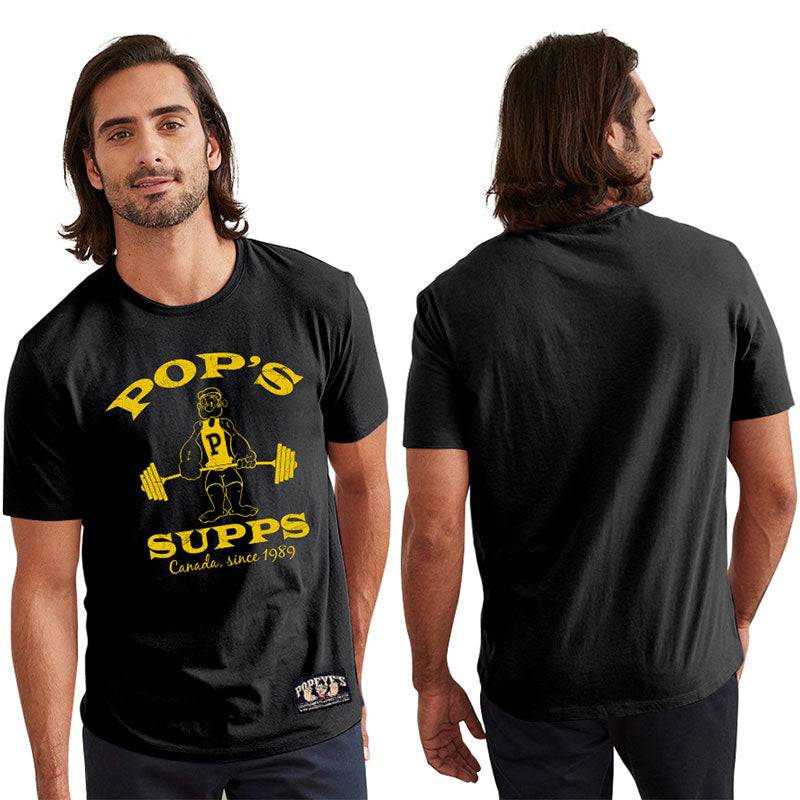 Popeye's Shirt Pop's Supps Yellow/Black