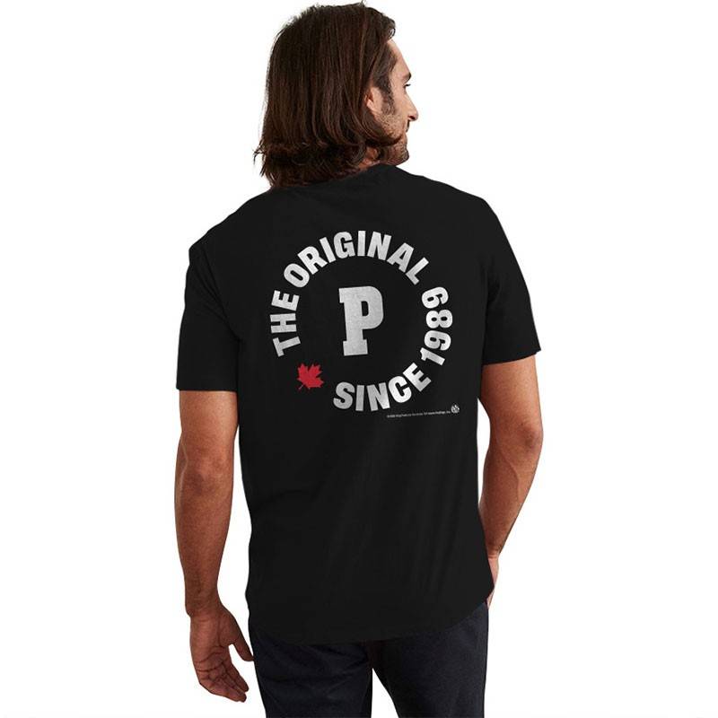 Popeye's Shirt "The Original Back Print" Black