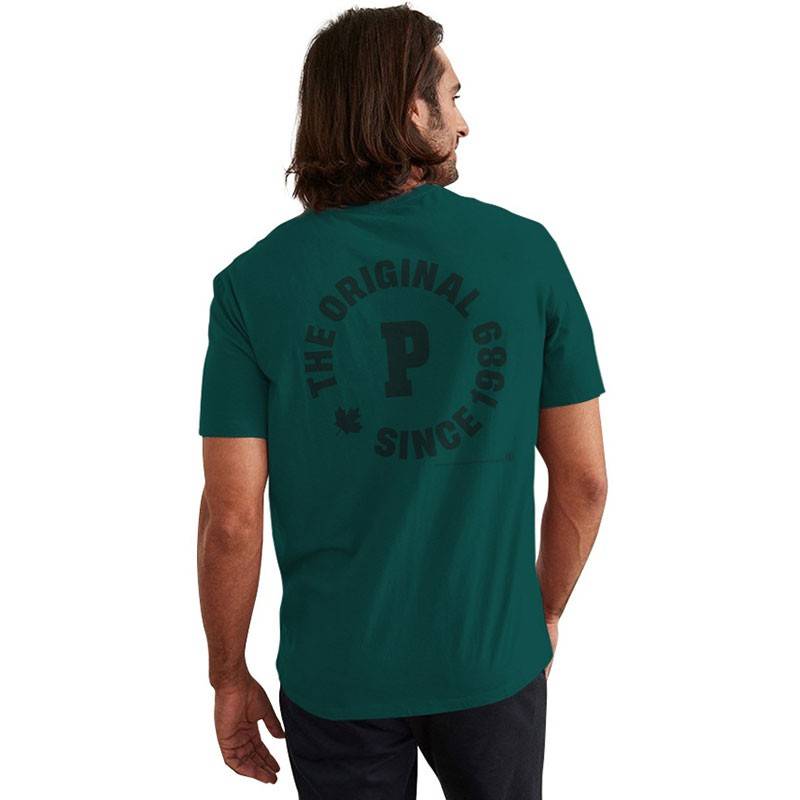 Popeye's Shirt "The Original Back Print" Green