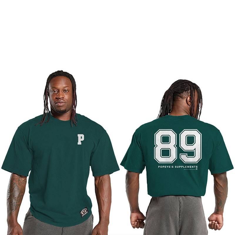 Popeye's Shirt Over-Sized 89 Dark Green