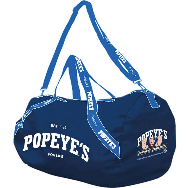 Popeye's Lightweight Roll Gym Bag Shield