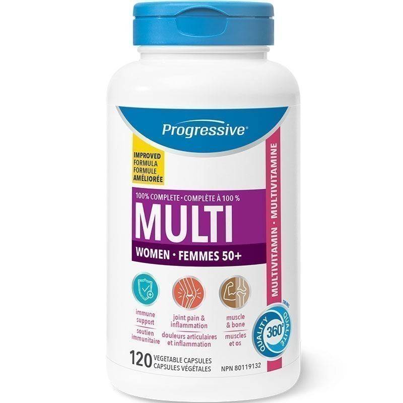Progressive Multivitamin Femme 50+ 120 caps