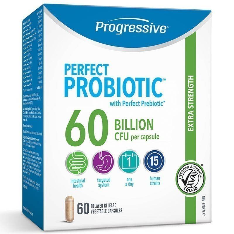 Progressive Probiotics 60 milliard 60 caps