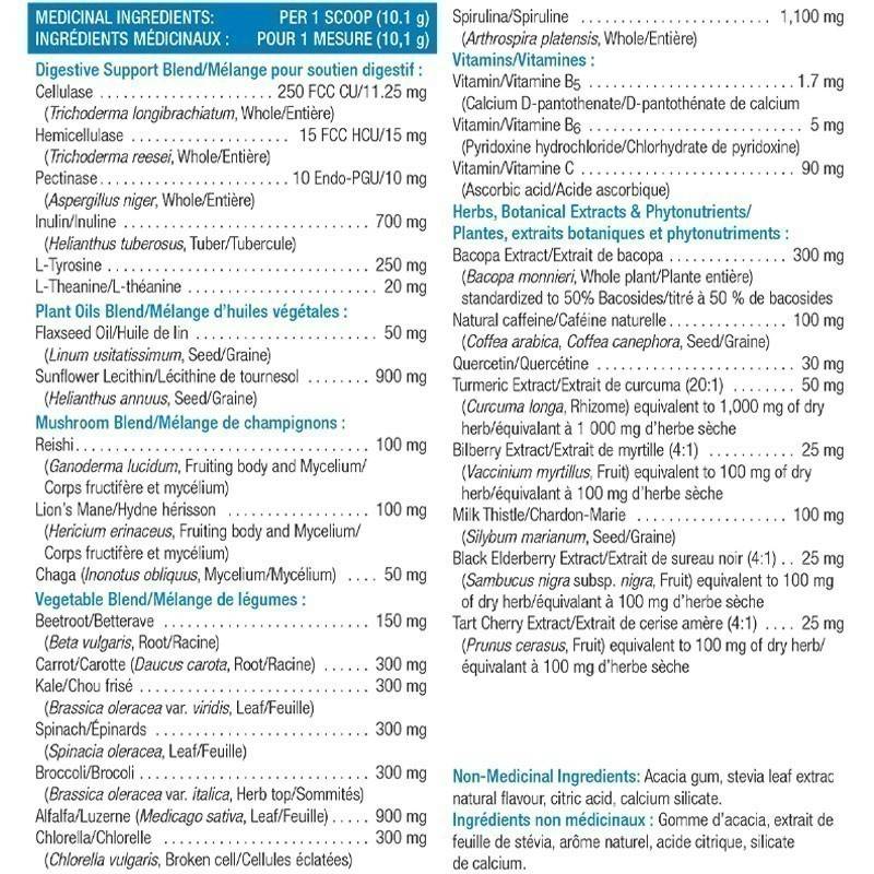 Progressive VegeGreens Clean Energy 485g Orange