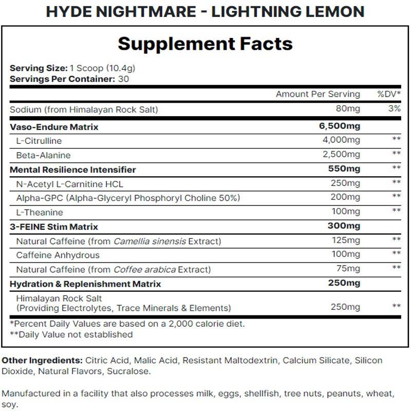 ProSupps Mr Hyde Nightmare 312g