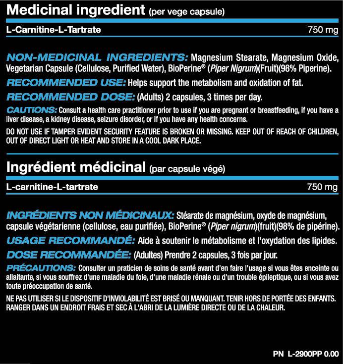 PVL Carnitine Gold 228 caps