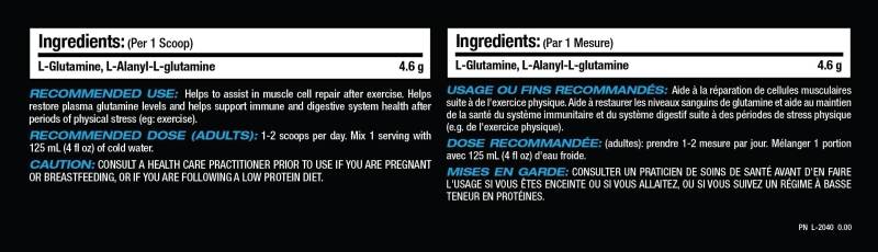 PVL Glutamine Gold 1100g