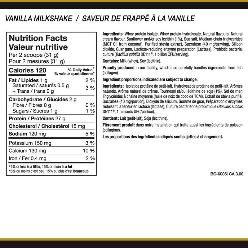 PVL IsoGold 340g