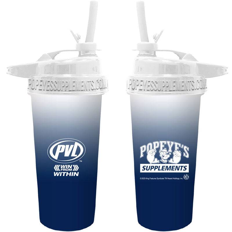 Popeye's / PVL Flip-N-Sip Shaker 32oz "Win From Within"