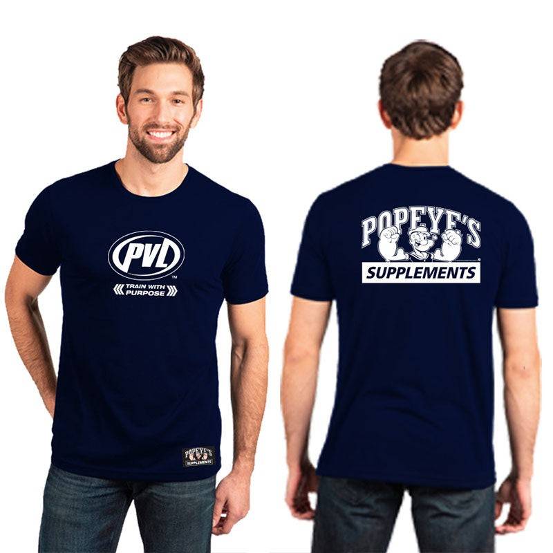 Popeye's Shirt PVL Train with Purpose Navy