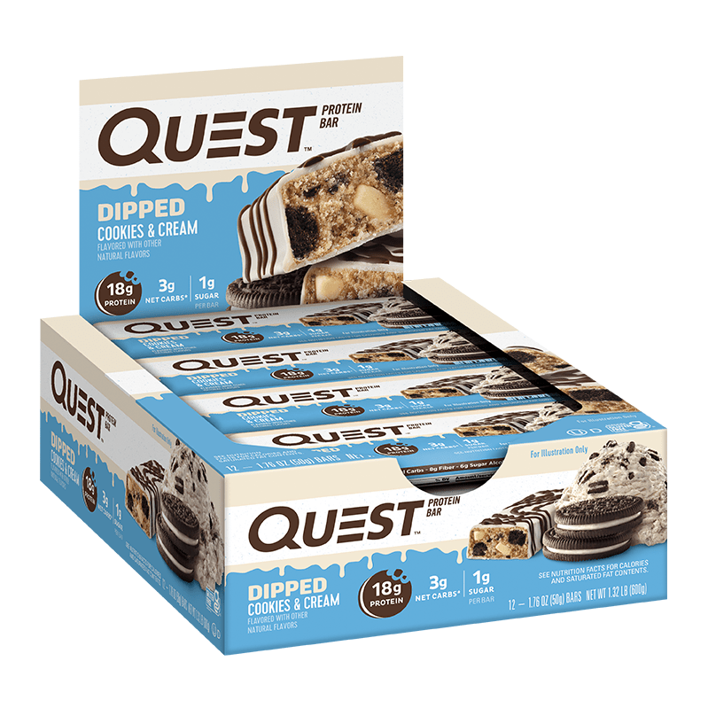 Boîte de Barres Quest Dipped
