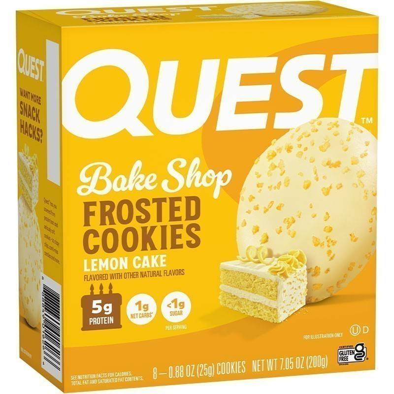 Quest Frosted Cookie Box of 8