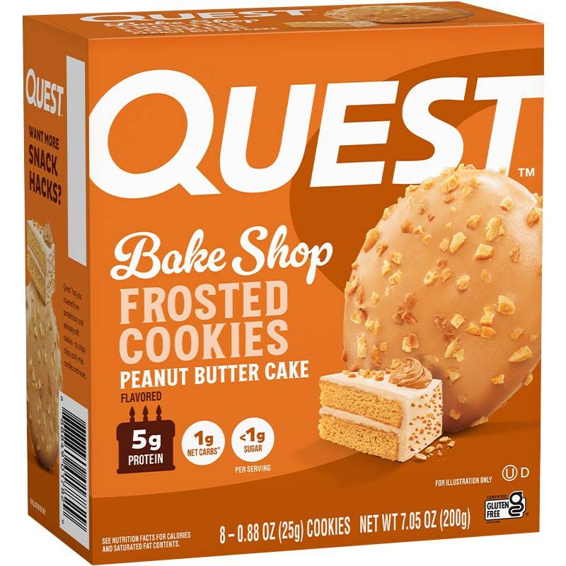 Quest Frosted Cookie Box of 8