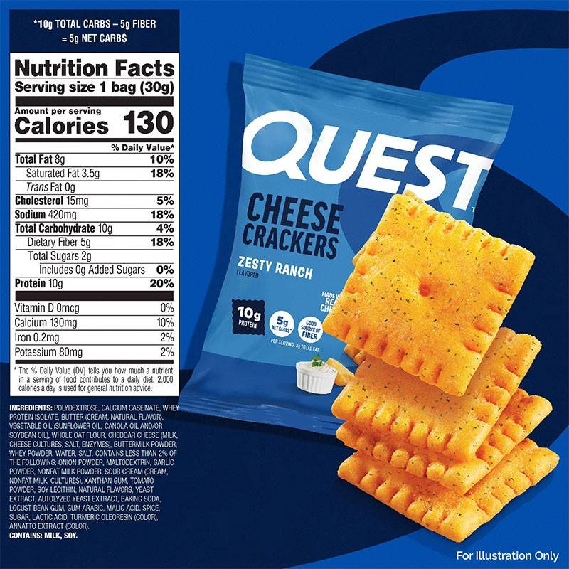 Quest Craquelins Sac Individuel