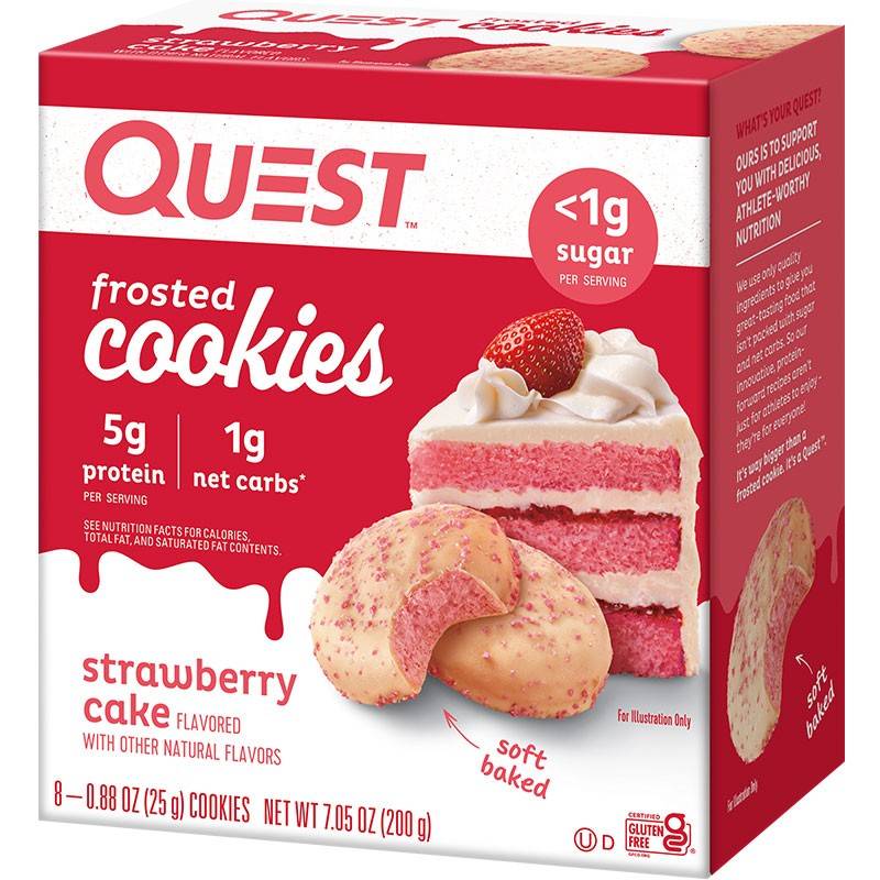 Quest Frosted Cookie Box of 8