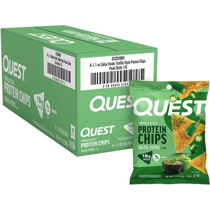 Quest Tortilla Style Chips Box of 8