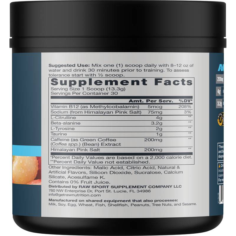 CBUM Essential Pre-Workout 400g