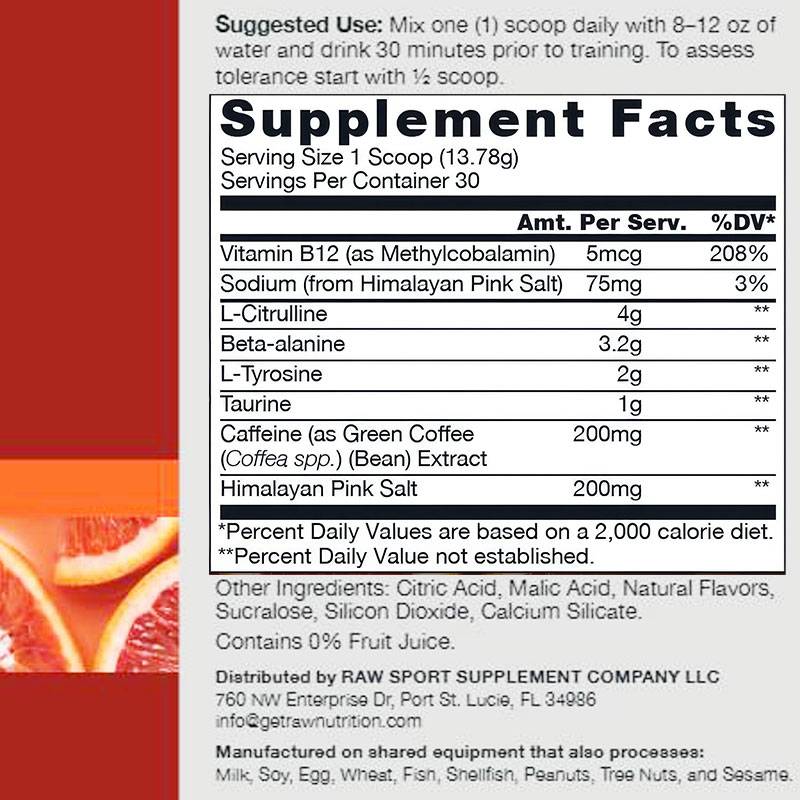 CBUM Essential Pre-Workout 400g