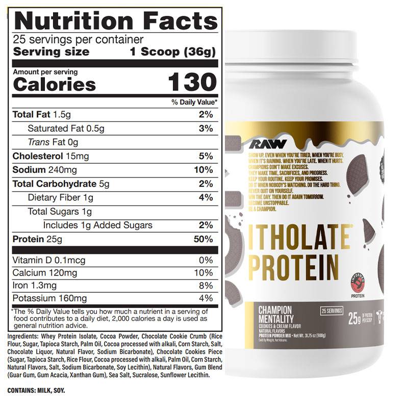 CBUM Itholate Protein 775g