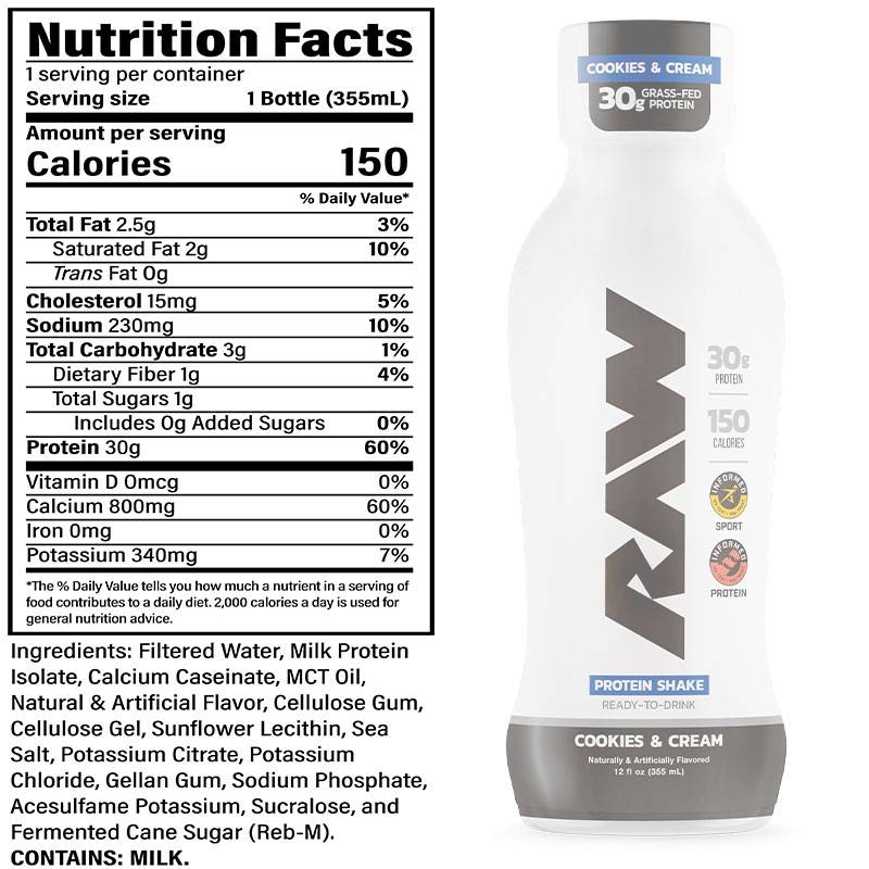 RAW Protein RTD 355ml