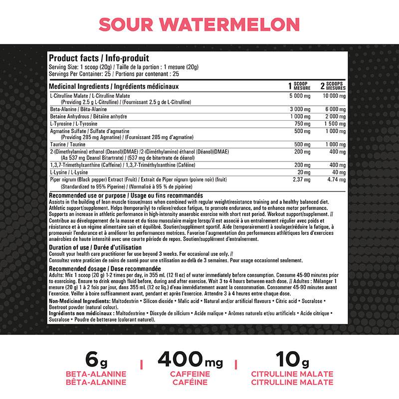 Red X Lab Swole 500g / 225 Servings