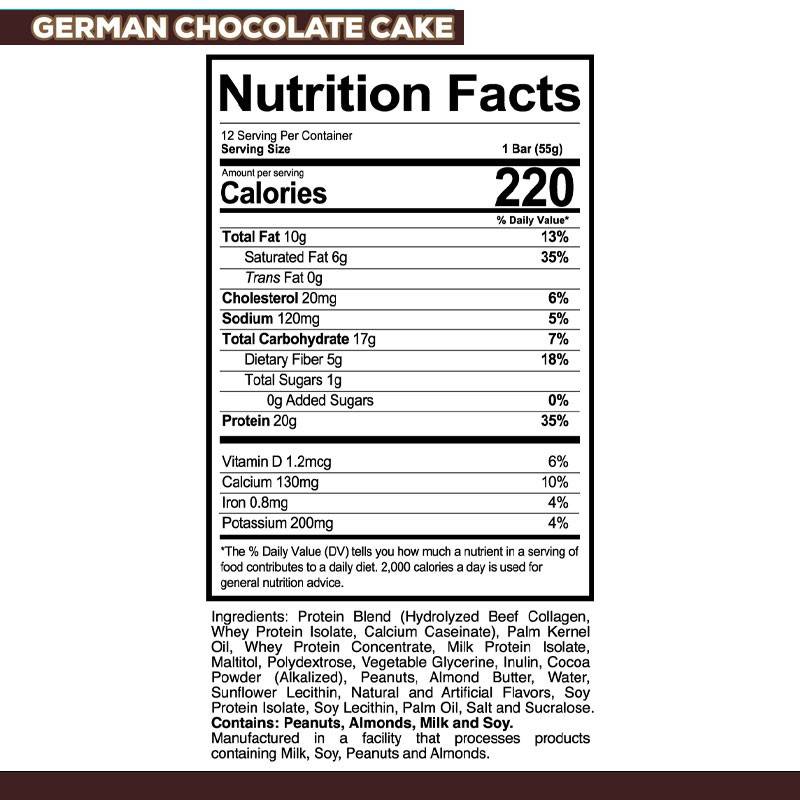 Redcon1 MRE Bars Box of 12