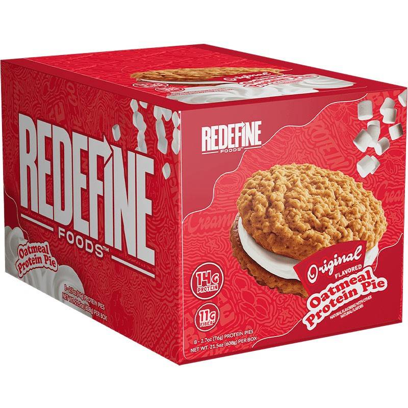 Redefine Oatmeal Protein Pie BOX (8)