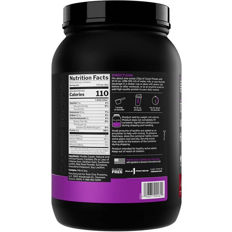 Rule 1 Casein Protein 2 lb