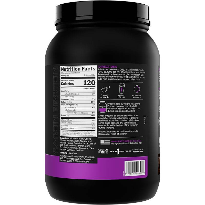 Rule 1 Casein Protein 2 lb